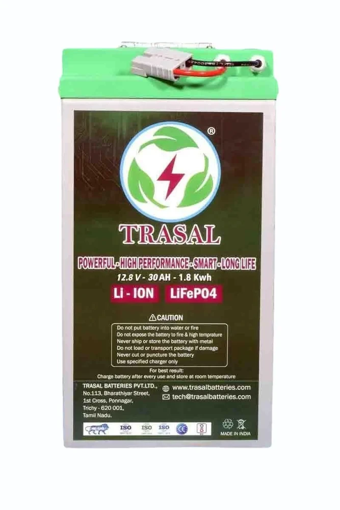 12.8V Trasal Lithium Ion Battery